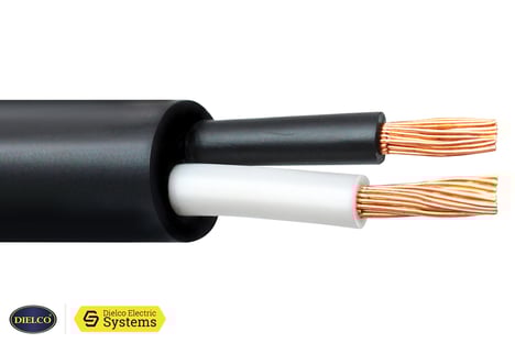 Cable encauchetado 2x18