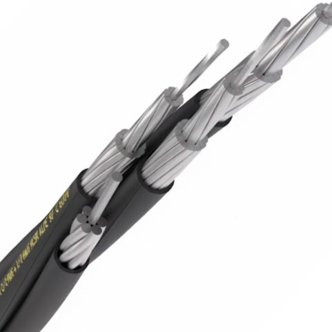 CABLE TRIPLEX 2X2 AWG+2 AWG ACSR AISLADO XLP 600V FCL